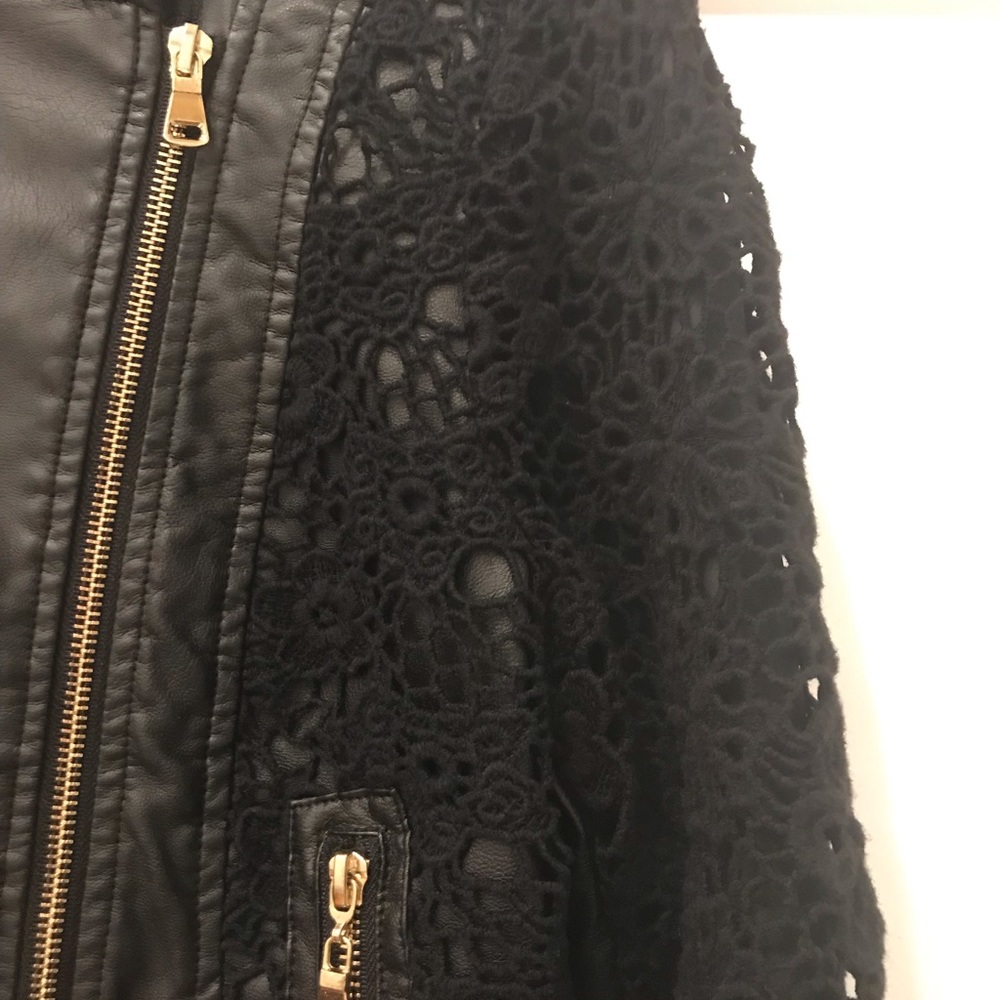 🖤HP🖤Faux Leather Jacket - Picture 5 of 8